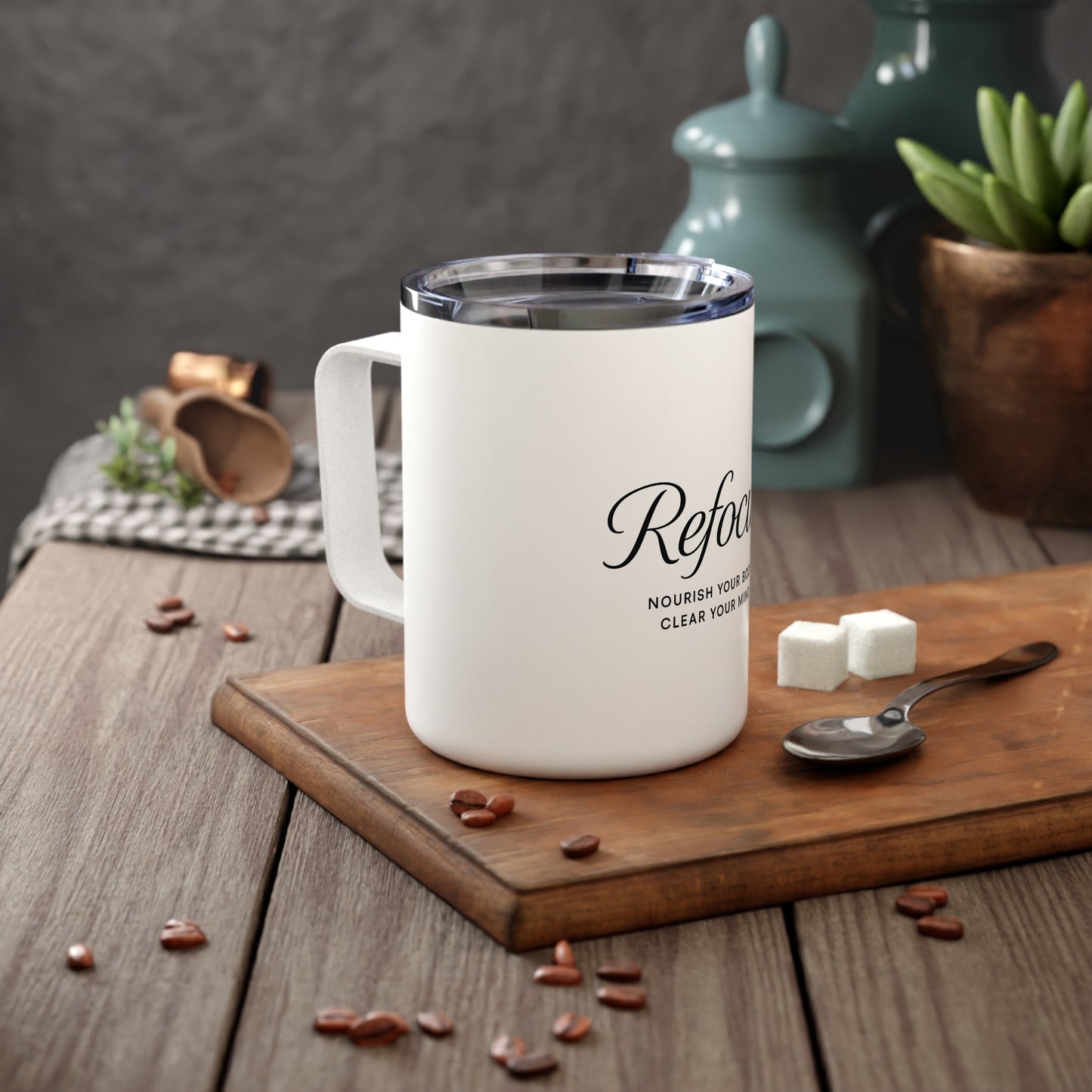 Refocus Insulated Tea & Coffee Mug