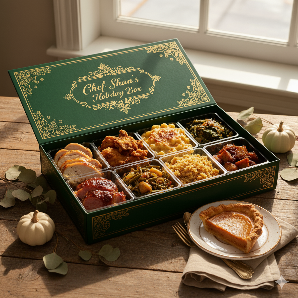 Chef Shan's Holiday Box